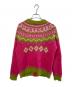 Hysteric Glamour (ヒステリックグラマー) カーディガン ピンク×グリーン サイズ:FREE：12000円