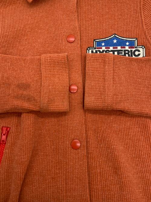 Hysteric Glamour（ヒステリックグラマー）Hysteric Glamour (ヒステリックグラマー) ニットジャケット オレンジ サイズ:FREEの古着・服飾アイテム