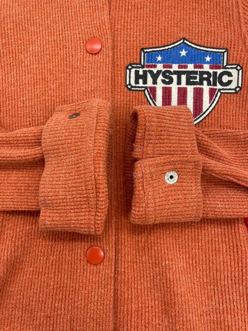 Hysteric Glamour（ヒステリックグラマー）Hysteric Glamour (ヒステリックグラマー) ニットジャケット オレンジ サイズ:FREEの古着・服飾アイテム