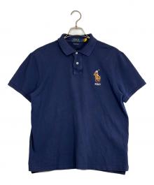 POLO RALPH LAUREN（ポロ・ラルフローレン）の古着「半袖ポロシャツ」｜ネイビー