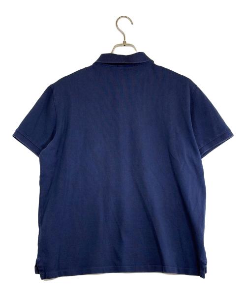 POLO RALPH LAUREN（ポロ・ラルフローレン）POLO RALPH LAUREN (ポロ・ラルフローレン) 半袖ポロシャツ ネイビー サイズ:SIZE Lの古着・服飾アイテム