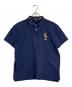 POLO RALPH LAUREN（ポロ・ラルフローレン）の古着「半袖ポロシャツ」｜ネイビー