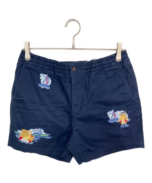 POLO RALPH LAUREN（ポロ・ラルフローレン）POLO RALPH LAUREN (ポロ・ラルフローレン) ハーフパンツ ネイビー サイズ:Mの古着・服飾アイテム
