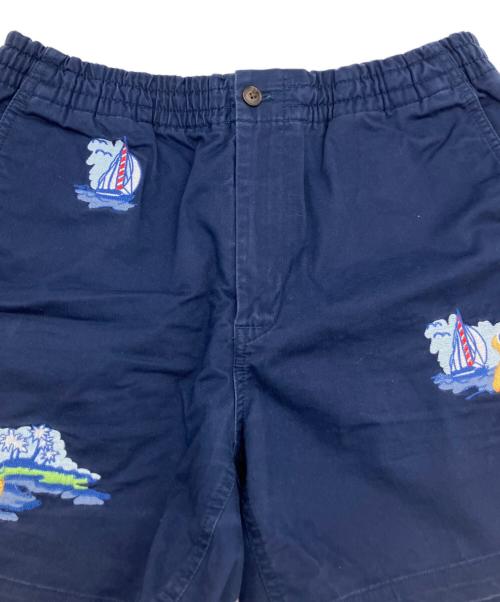 POLO RALPH LAUREN（ポロ・ラルフローレン）POLO RALPH LAUREN (ポロ・ラルフローレン) ハーフパンツ ネイビー サイズ:Mの古着・服飾アイテム