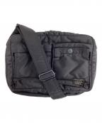 PORTERポーター）の古着「SHOULDER BAG(S)」｜ブラック