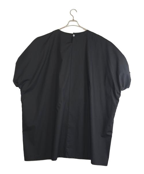 mizuiro-ind（ミズイロインド）mizuiro-ind (ミズイロインド) ボリューム半袖ワンピース ブラック サイズ:SIZE Freeの古着・服飾アイテム