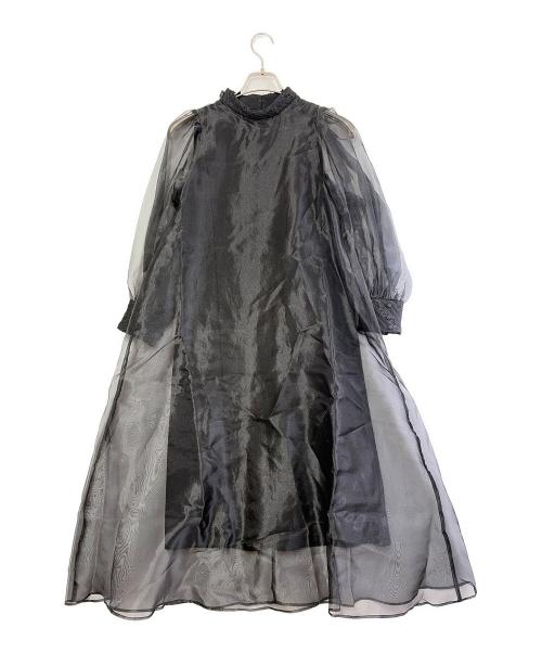 acka（エーシーケーエー）acka (エーシーケーエー) 長袖ワンピース ブラック サイズ:SIZE 1 未使用品の古着・服飾アイテム