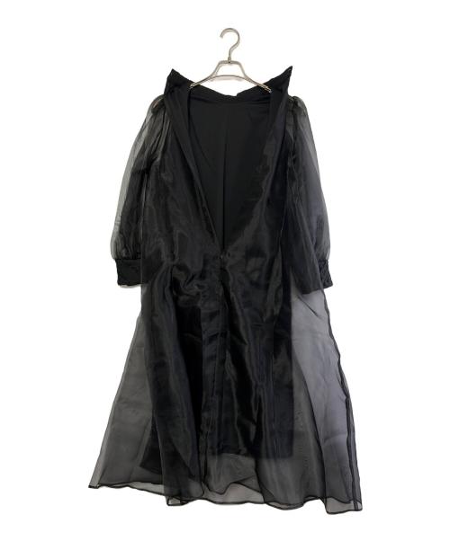 acka（エーシーケーエー）acka (エーシーケーエー) 長袖ワンピース ブラック サイズ:SIZE 1 未使用品の古着・服飾アイテム