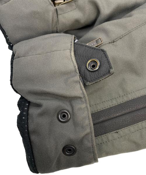 DEGNER（デグナー）DEGNER (デグナー) ライダースジャケット ブラック×グリーン サイズ:SIZE Lの古着・服飾アイテム