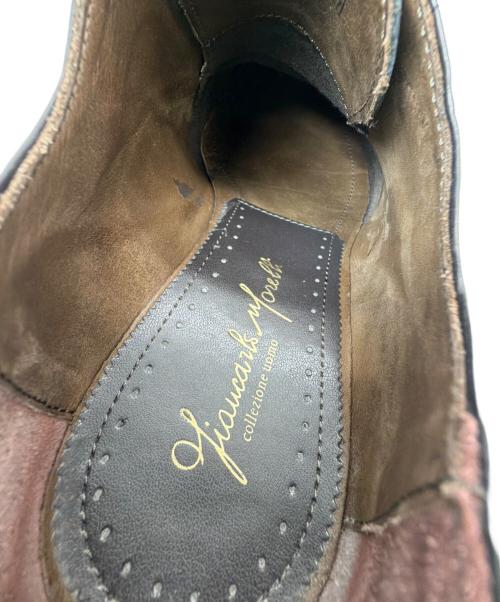 GIANCARLO MORELLI（ジャンカルロ モレリ）GIANCARLO MORELLI (ジャンカルロ モレリ) ストレートチップシューズ ブラック サイズ:SIZE 27cmの古着・服飾アイテム