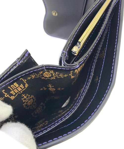 ANNA SUI（アナスイ）ANNA SUI (アナスイ) ダマスク二つ折りがま口財布の古着・服飾アイテム