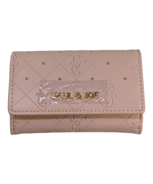 PAUL & JOE（ポール アンド ジョー）PAUL & JOE (ポール アンド ジョー) 名刺入れ ピンクの古着・服飾アイテム