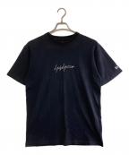 New Era×Yohji Yamamoto pour hommeニューエラ×ヨウジヤマモト プールオム）の古着「Tシャツ」｜ブラック