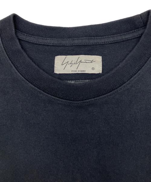 New Era（ニューエラ）New Era (ニューエラ) Yohji Yamamoto pour homme (ヨウジヤマモト プールオム) Tシャツ ブラック サイズ:Lの古着・服飾アイテム