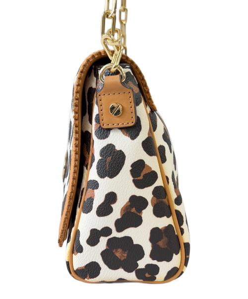TORY BURCH（トリーバーチ）TORY BURCH (トリーバーチ) ショルダーバッグ ベージュ×ホワイトの古着・服飾アイテム