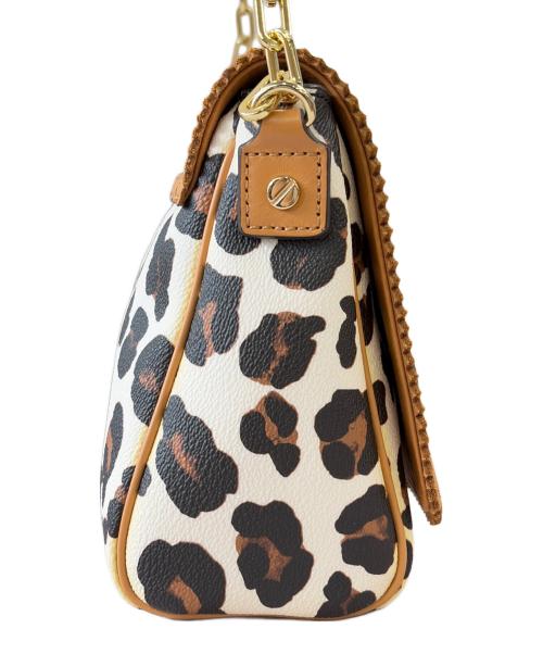TORY BURCH（トリーバーチ）TORY BURCH (トリーバーチ) ショルダーバッグ ベージュ×ホワイトの古着・服飾アイテム