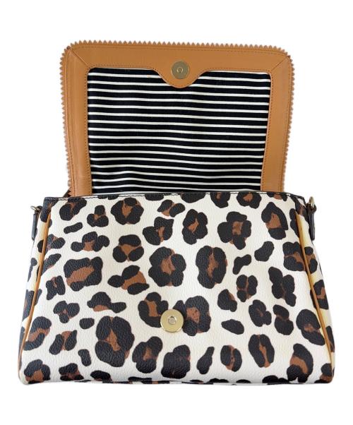 TORY BURCH（トリーバーチ）TORY BURCH (トリーバーチ) ショルダーバッグ ベージュ×ホワイトの古着・服飾アイテム