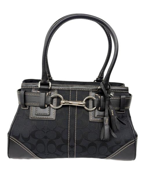 COACH（コーチ）COACH (コーチ) ハンドバッグ ブラックの古着・服飾アイテム