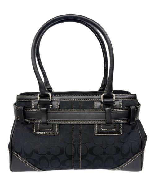 COACH（コーチ）COACH (コーチ) ハンドバッグ ブラックの古着・服飾アイテム