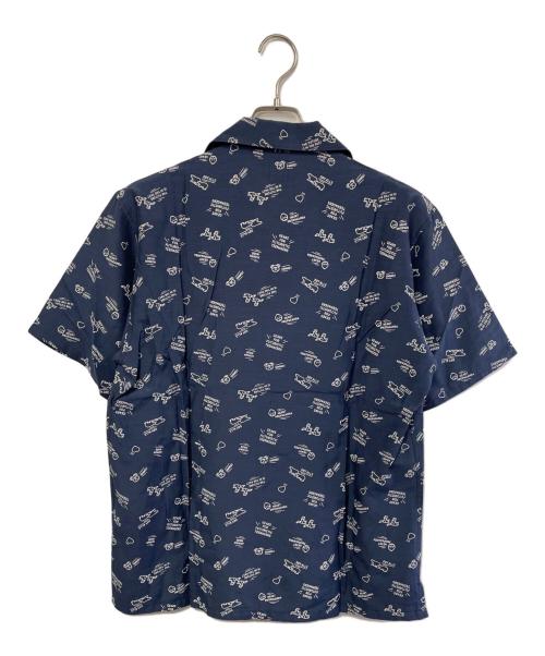 HUMAN MADE（ヒューマンメイド）HUMAN MADE (ヒューマンメイド) アロハシャツ ネイビー サイズ:Mの古着・服飾アイテム