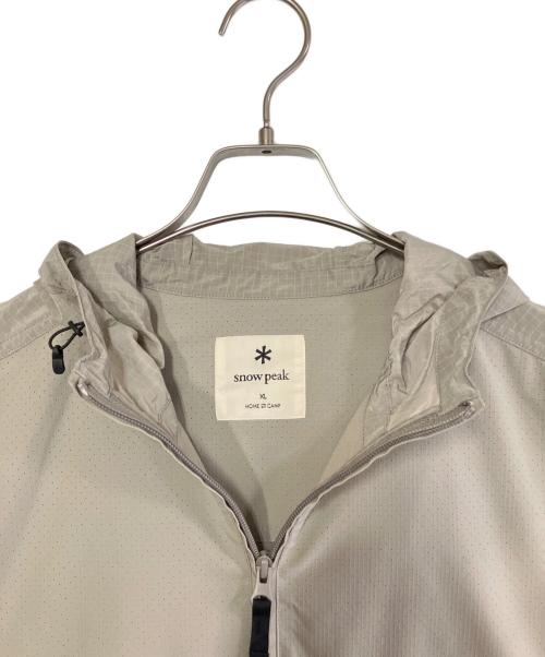 Snow peak（スノーピーク）Snow peak (スノーピーク) インセクトシールドジャケット ベージュ サイズ:XLの古着・服飾アイテム