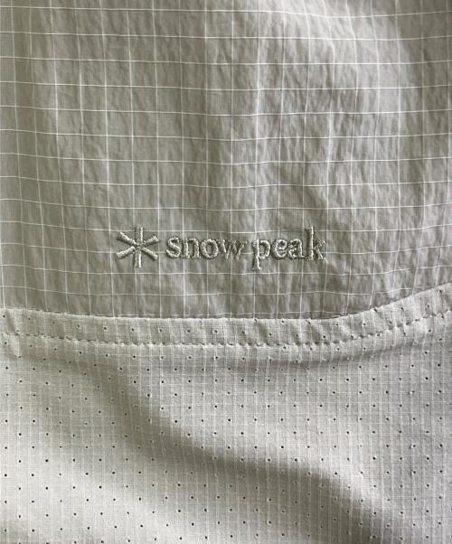 Snow peak（スノーピーク）Snow peak (スノーピーク) インセクトシールドジャケット ベージュ サイズ:XLの古着・服飾アイテム