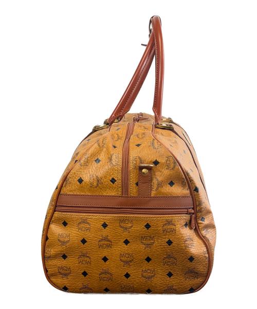 MCM（エムシーエム）MCM (エムシーエム) ボストンバッグ ブラウンの古着・服飾アイテム