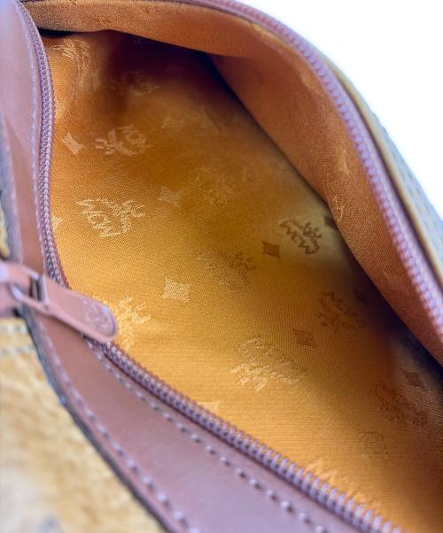 MCM（エムシーエム）MCM (エムシーエム) ボストンバッグ ブラウンの古着・服飾アイテム