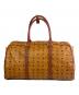 MCM (エムシーエム) ボストンバッグ ブラウン：15000円