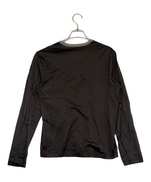 LOUIS VUITTON（ルイ ヴィトン）LOUIS VUITTON (ルイ ヴィトン) 長袖Tシャツ ブラウン サイズ:SIZE XSの古着・服飾アイテム