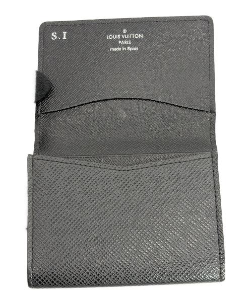 LOUIS VUITTON（ルイ ヴィトン）LOUIS VUITTON (ルイ ヴィトン) カードケース/アンヴェロップ・カルト・ドゥ・ヴィジット ブラックの古着・服飾アイテム