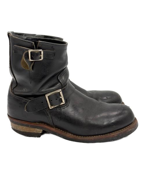 RED WING（レッドウィング）RED WING (レッドウィング) エンジニアブーツ ブラック サイズ:SIZE 27cmの古着・服飾アイテム