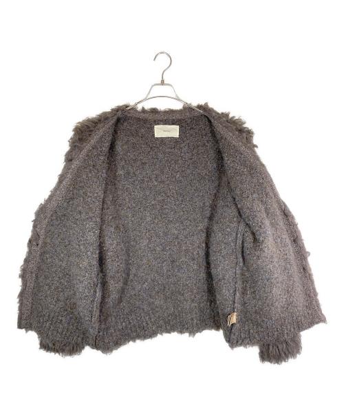 TODAYFUL（トゥデイフル）TODAYFUL (トゥデイフル) 厚手カーディガン グレー サイズ:SIZE Freeの古着・服飾アイテム