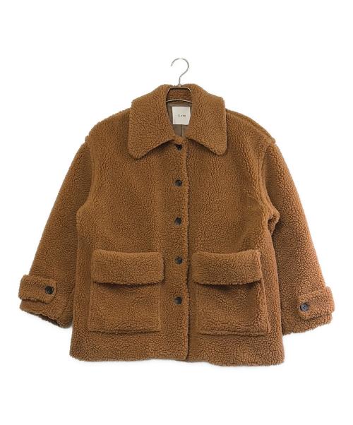 CLANE（クラネ）CLANE (クラネ) RIDGE POCKET BOA COAT ブラウン サイズ:SIZE 1の古着・服飾アイテム