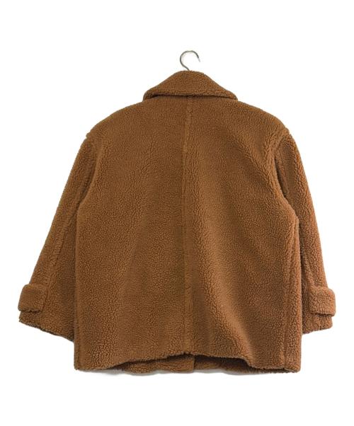 CLANE（クラネ）CLANE (クラネ) RIDGE POCKET BOA COAT ブラウン サイズ:SIZE 1の古着・服飾アイテム