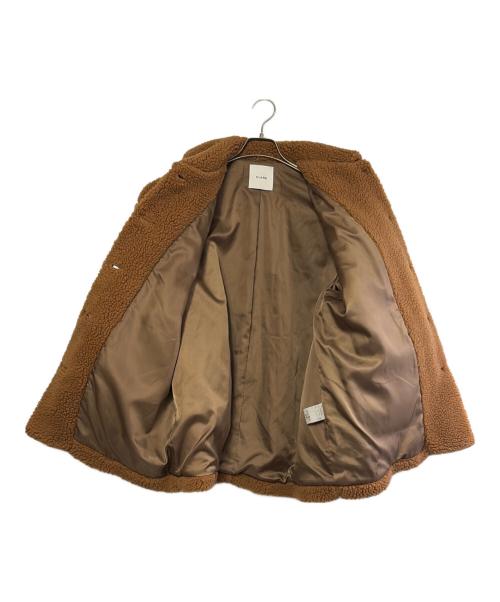 CLANE（クラネ）CLANE (クラネ) RIDGE POCKET BOA COAT ブラウン サイズ:SIZE 1の古着・服飾アイテム
