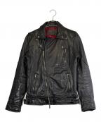JACKROSE VINTAGEジャックローズヴィンテージ）の古着「ダブルライダースジャケット」｜ブラック