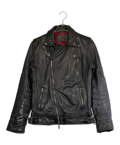 JACKROSE VINTAGE（ジャックローズヴィンテージ）JACKROSE VINTAGE (ジャックローズヴィンテージ) ダブルライダースジャケット ブラック サイズ:SIZE 3（L)の古着・服飾アイテム