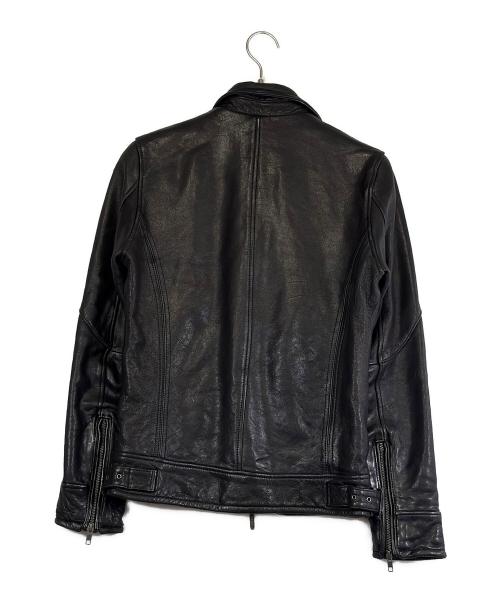 JACKROSE VINTAGE（ジャックローズヴィンテージ）JACKROSE VINTAGE (ジャックローズヴィンテージ) ダブルライダースジャケット ブラック サイズ:SIZE 3（L)の古着・服飾アイテム