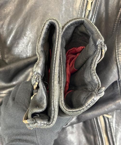 JACKROSE VINTAGE（ジャックローズヴィンテージ）JACKROSE VINTAGE (ジャックローズヴィンテージ) ダブルライダースジャケット ブラック サイズ:SIZE 3（L)の古着・服飾アイテム