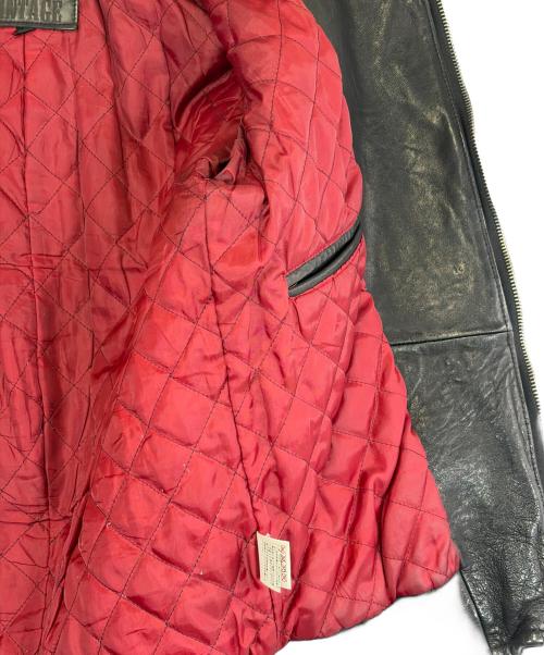 JACKROSE VINTAGE（ジャックローズヴィンテージ）JACKROSE VINTAGE (ジャックローズヴィンテージ) ダブルライダースジャケット ブラック サイズ:SIZE 3（L)の古着・服飾アイテム