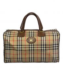 Burberry's（バーバリーズ）の古着「ボストンバッグ」｜ベージュ
