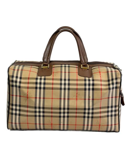 Burberry's（バーバリーズ）Burberry's (バーバリーズ) ボストンバッグ ベージュの古着・服飾アイテム