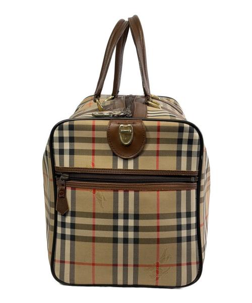 Burberry's（バーバリーズ）Burberry's (バーバリーズ) ボストンバッグ ベージュの古着・服飾アイテム