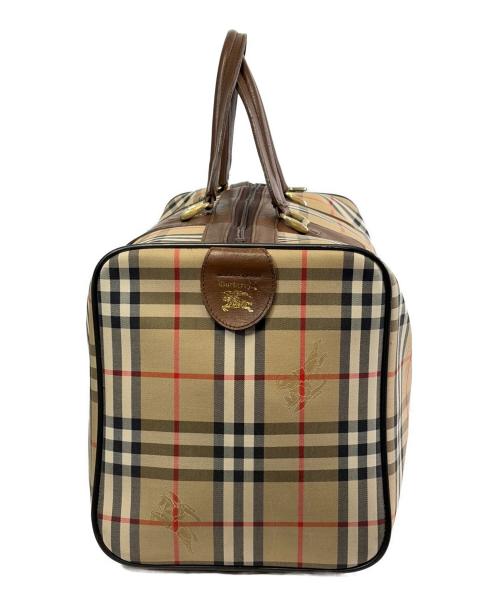 Burberry's（バーバリーズ）Burberry's (バーバリーズ) ボストンバッグ ベージュの古着・服飾アイテム