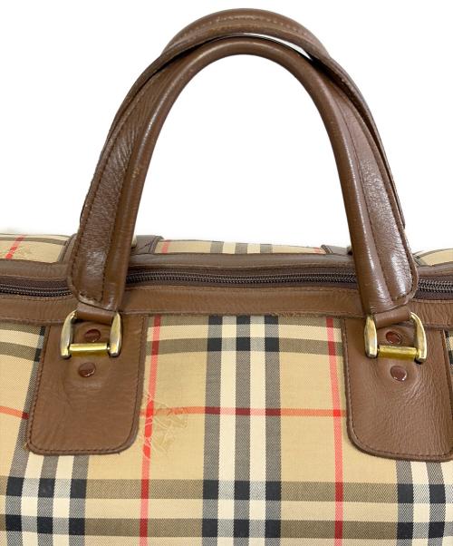 Burberry's（バーバリーズ）Burberry's (バーバリーズ) ボストンバッグ ベージュの古着・服飾アイテム
