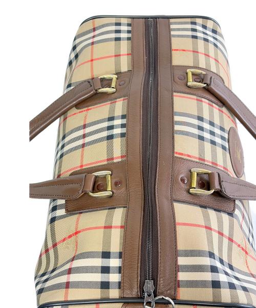 Burberry's（バーバリーズ）Burberry's (バーバリーズ) ボストンバッグ ベージュの古着・服飾アイテム
