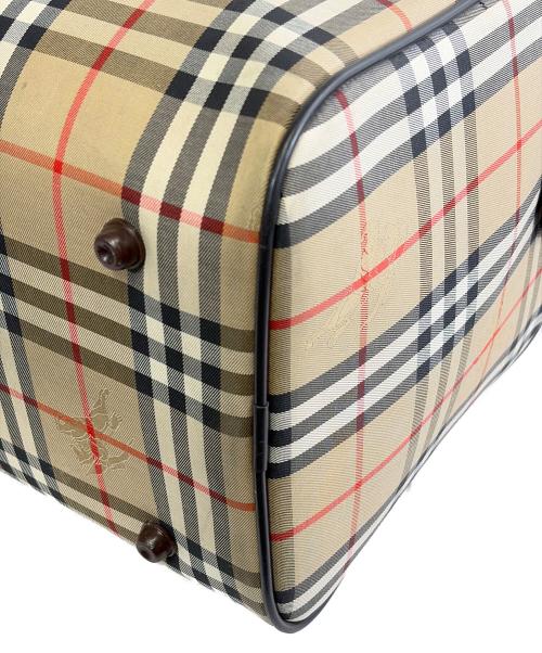 Burberry's（バーバリーズ）Burberry's (バーバリーズ) ボストンバッグ ベージュの古着・服飾アイテム