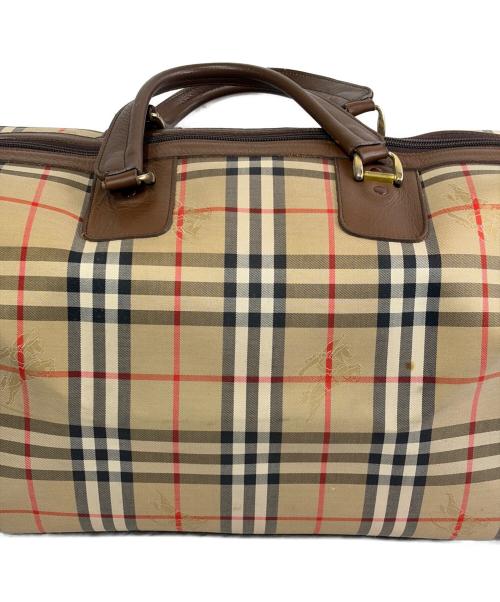Burberry's（バーバリーズ）Burberry's (バーバリーズ) ボストンバッグ ベージュの古着・服飾アイテム