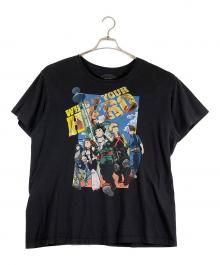 僕のヒーローアカデミア（ボクノヒーローアカデミア）の古着「プリントTシャツ」｜ブラック
